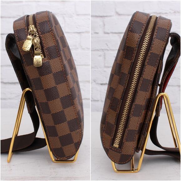 Louis Vuitton Geronimos Damier Ebene Sling Bumbag Waist Crossbody Pouch A5453 - Picture 10 of 10